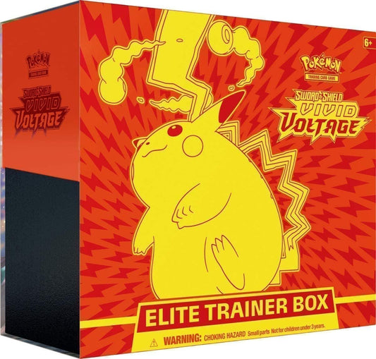 Pokemon TCG: Sword & Shield - Vivid Voltage Elite Trainer Box (ETB)