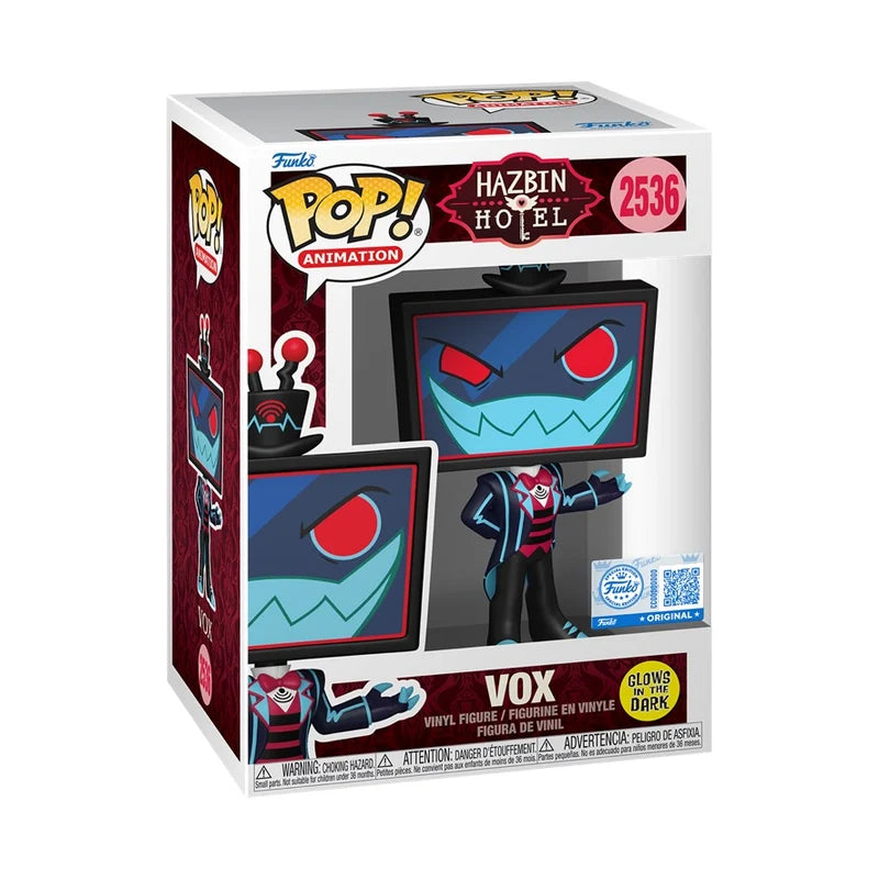 Funko Pop! Animation: Hazbin Hotel - Vox #2536 [Funko Special Edition - Glow-In-The-Dark (GITD)] *PREORDER*