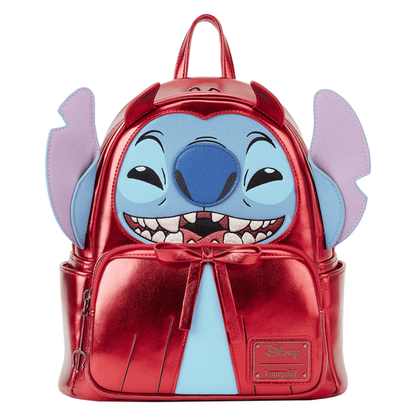 スティッチ My Little Devil LOUNGEFLY Disney LILO & STITCH Devil Cosplay Mini Backpack