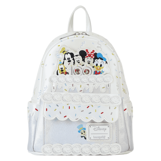 LOUNGEFLY Disney100 Anniversary Celebration Cake Mini Backpack