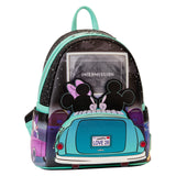 Loungefly Disney Mickey And Minnie Date Night Drive-In Mini Backpack