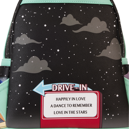 Loungefly Disney Mickey And Minnie Date Night Drive-In Mini Backpack