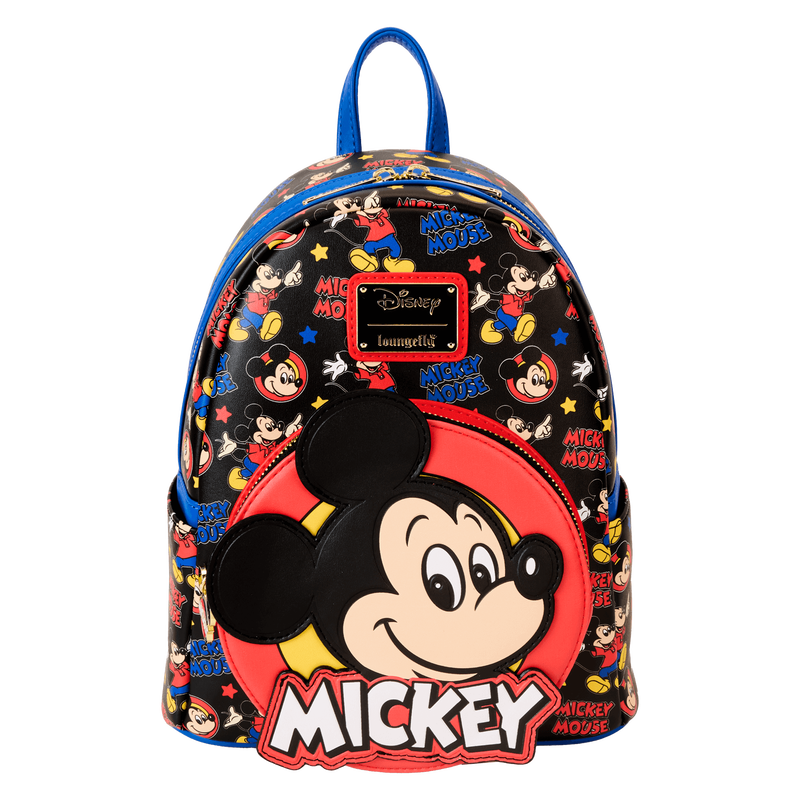 Loungefly - Disney Mickey & Friends Classic All-Over Print Mini Backpack