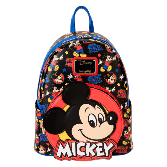 Loungefly - Disney Mickey & Friends Classic All-Over Print Mini Backpack