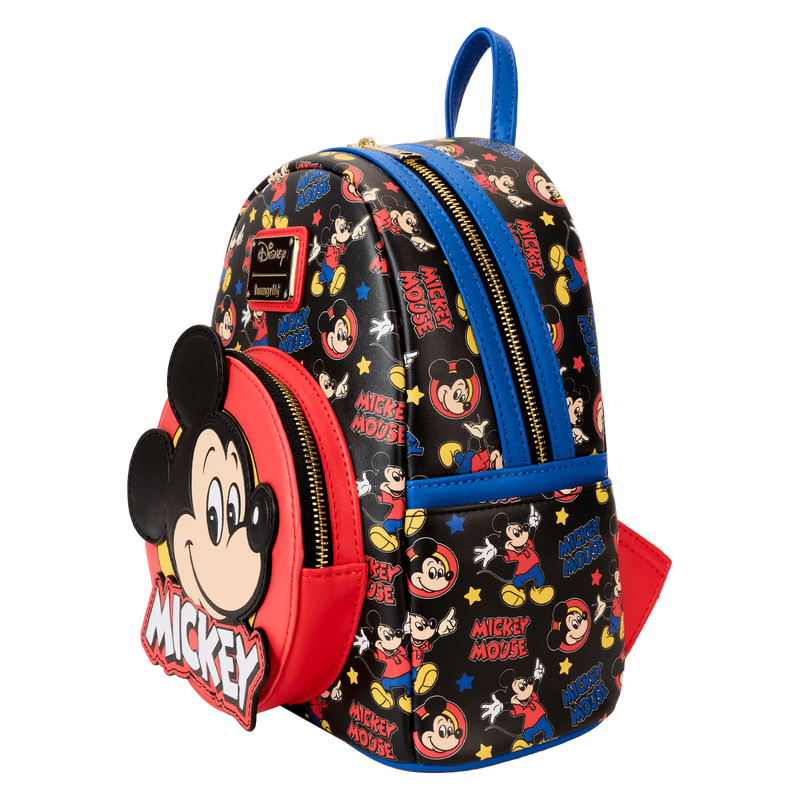 Loungefly - Disney Mickey & Friends Classic All-Over Print Mini Backpack