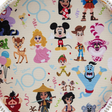 LOUNGEFLY Disney 100 Anniversary Celebration Cake Crossbody Bag