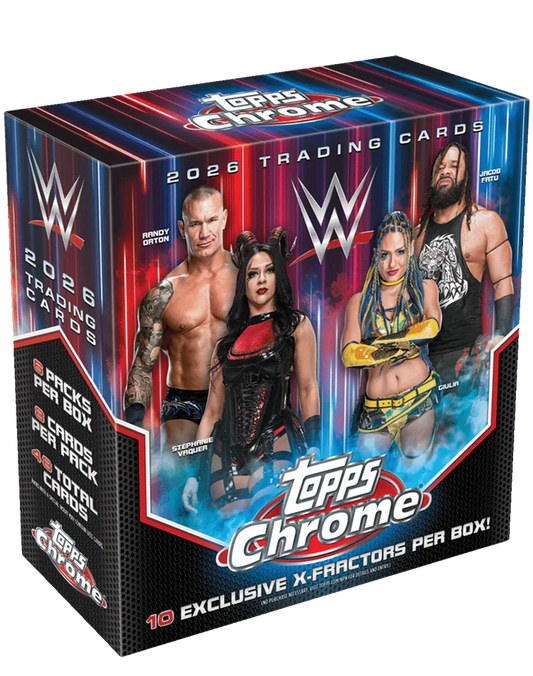 Topps: Chrome - 2026 WWE Mega Box