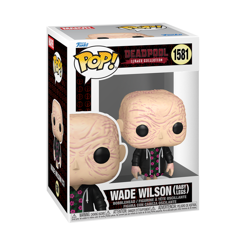 Funko Pop! Marvel: Deadpool (Legacy Collection) - Deluxe! Deadpool On Bridge / Wade Wilson / Deadpool (X-Men Trainee) / Deadpool with Claws