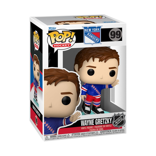Funko Pop! Sports: NHL Hockey - Wayne Gretzky (New York Rangers) #99 *PREORDER*