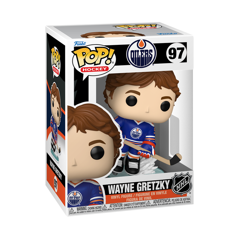 Funko Pop! Sports: NHL - Wayne Gretzky (Oilers Rookie Jersey) #97