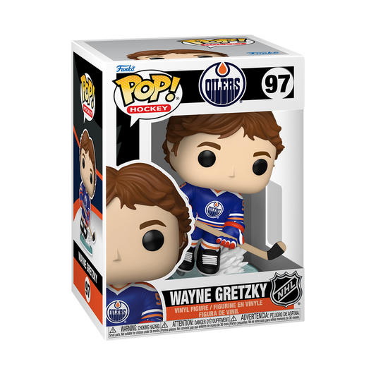Funko Pop! Sports: NHL - Wayne Gretzky (Oilers Rookie Jersey) #97