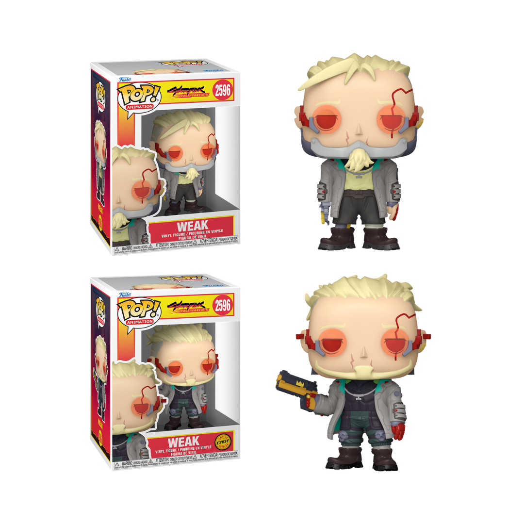 Funko Pop! Anime: Cyberpunk Edgerunners - Weak #2596 / D. #2597 / Roman #2598 / Talia #2599 / Avida #2600 *PREORDER*
