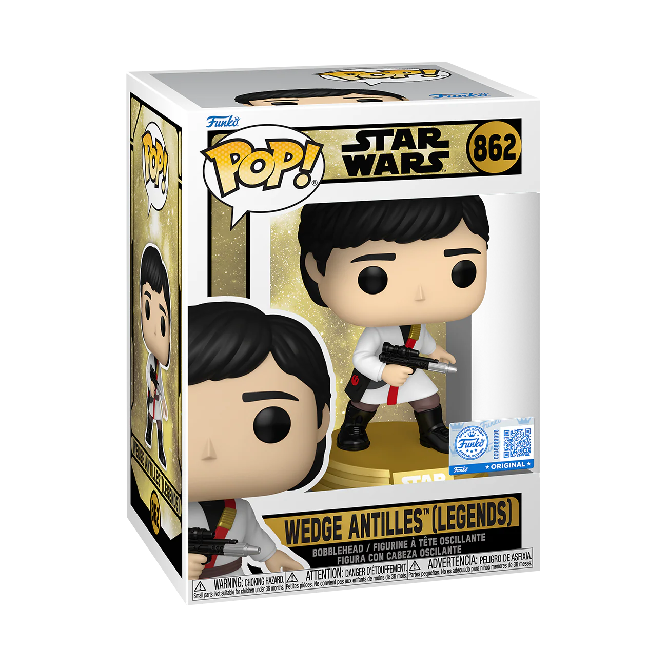 Funko Pop! Star Wars - Wedge Antilles (Legends) #862 [Funko Special Edition] *PREORDER*