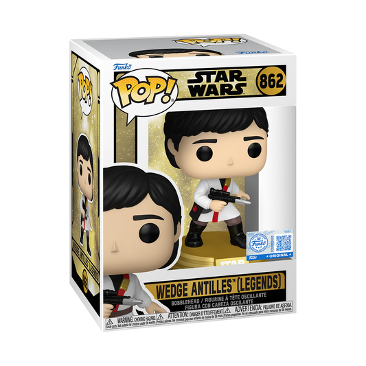 Funko Pop! Star Wars - Wedge Antilles (Legends) #862 [Funko Special Edition] *PREORDER*