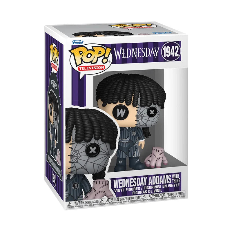 Funko Pop! Movies / Television (Patchwork) - Emily / Beetlejuice / Coraline / Wednesday *PREORDER*