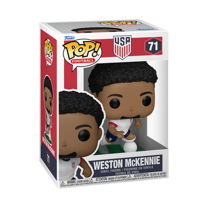 Funko Pop! Sports: Football / Soccer (USA Team) - Christian Pulisic / Gio Reyna / Weston McKennie / Antonee Robinson / Tyler Adams *PREORDER*
