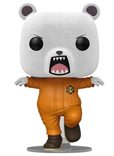 Funko Pop! Anime: One Piece - Bepo (Flocked) #1896 [AAA Anime Exclusive]