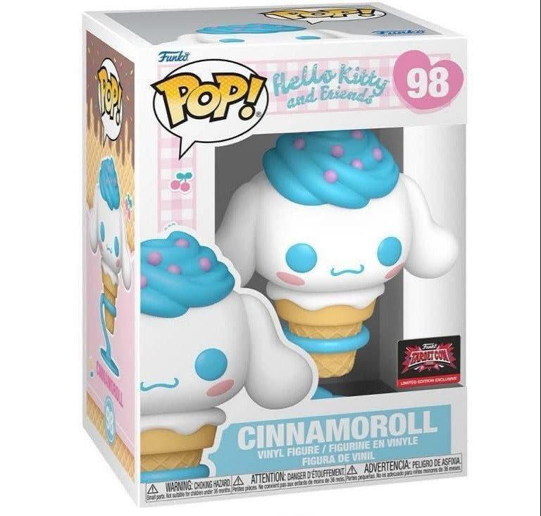 Funko Pop! Sanrio - Cinnamoroll (Ice Cream) #98 [2025 TargetCon