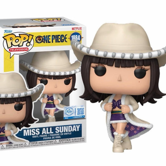 Funko Pop! Anime: One Piece (Live Action) - Miss All Sunday #1884 [Funko Special Edition]