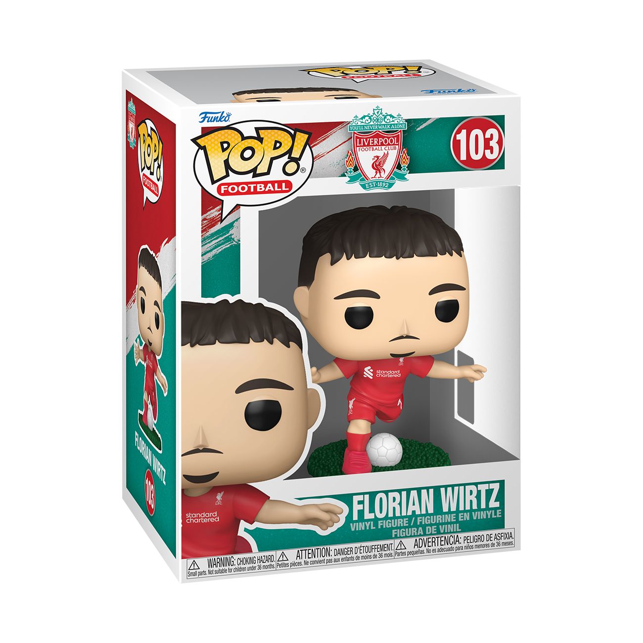 Funko Pop! Sports: Football (Soccer) - Virgil Van Dijk / Florian Wirtz / Omar Marmoush / Rodri / Pep Guardiola *PREORDER*