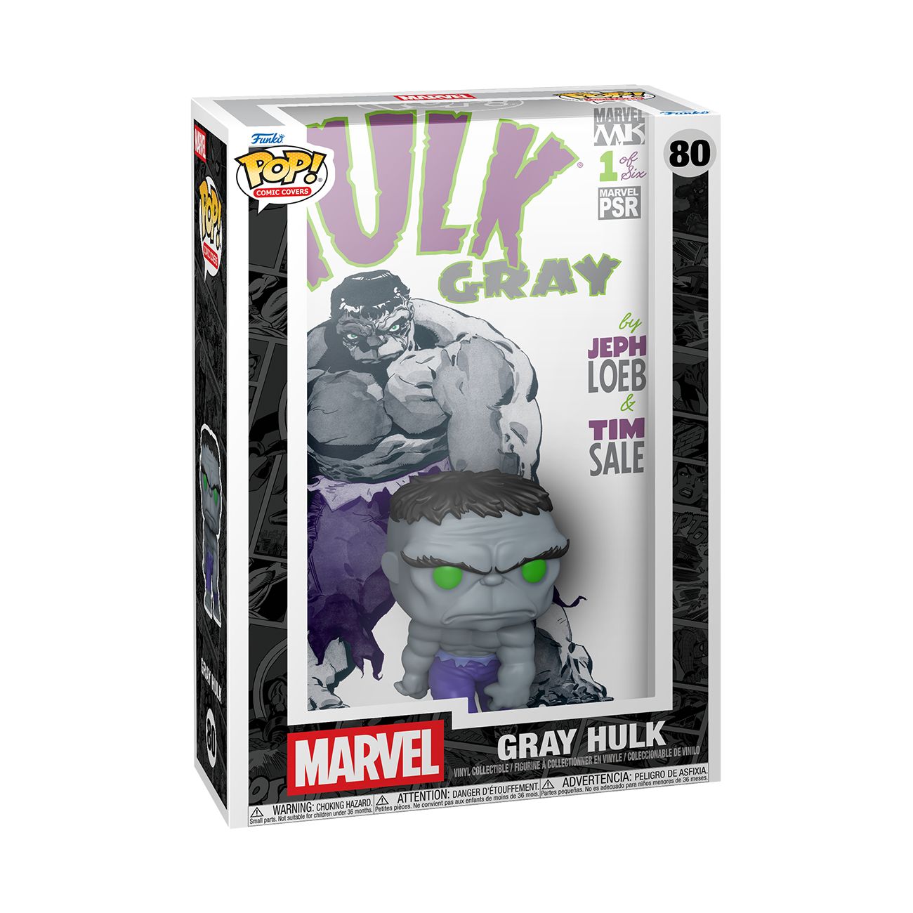 Funko Pop! Marvel - Gray Hulk (Comic Cover) #80 *PREORDER*