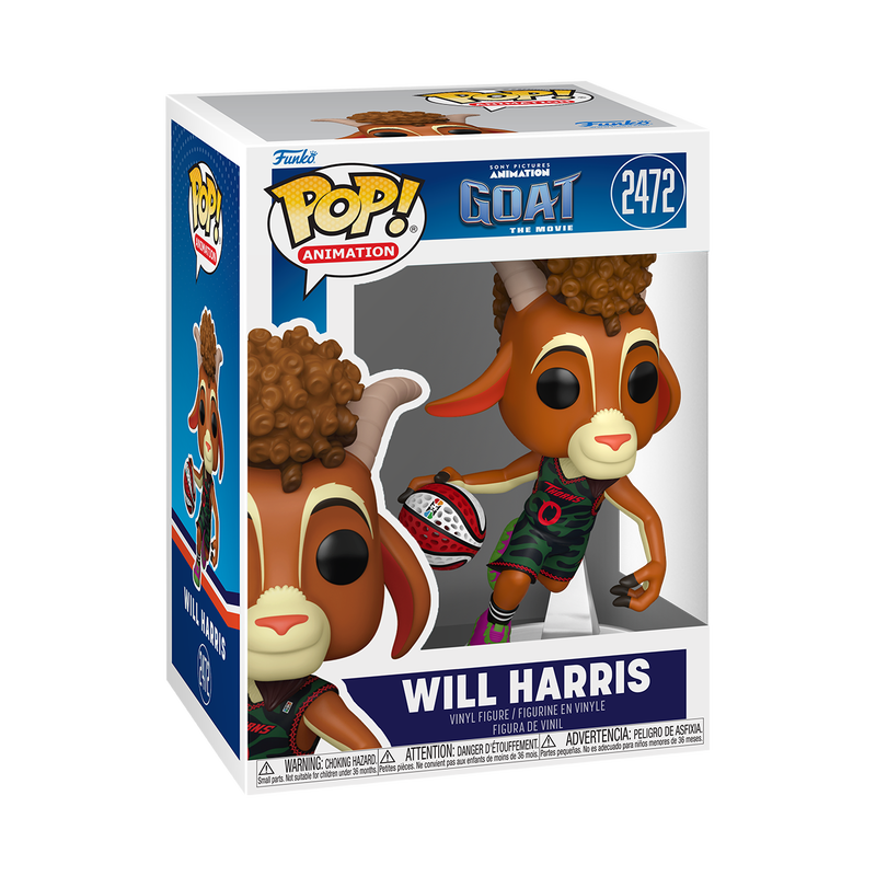 Funko Pop! Movies: GOAT The Movie - Will Harris #2472 *PREORDER*