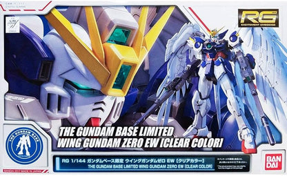 Bandai: Gunpla - Wing Gundam Zero EW (Clear Color) Real Grade [RG] 1/144 Model Kit