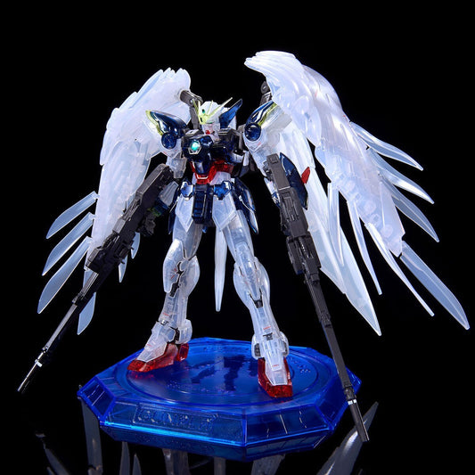 Bandai: Gunpla - Wing Gundam Zero EW (Clear Color) Real Grade [RG] 1/144 Model Kit