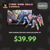 *CYBER WEEK* Bandai: Gunpla - Wing Gundam Zero Real Grade [RG] 1/144 Model Kit