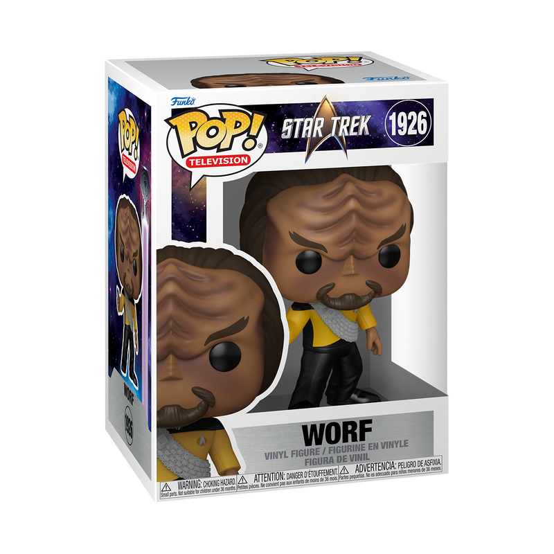 Funko Pop! Movies: Star Trek - The Doctor / Seven Of Nine (Metallic) / Worf / Geordi LaForge / Benjamin Sisko *PREORDER*