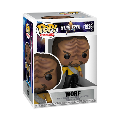 Funko Pop! Movies: Star Trek - The Doctor / Seven Of Nine (Metallic) / Worf / Geordi LaForge / Benjamin Sisko *PREORDER*