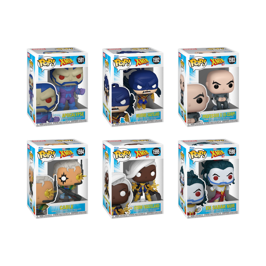 Funko Pop! Marvel: X-Men '97 - Apocalypse / Wolverine / Professor X / Cable / Storm / En Sabah Nur *PREORDER*