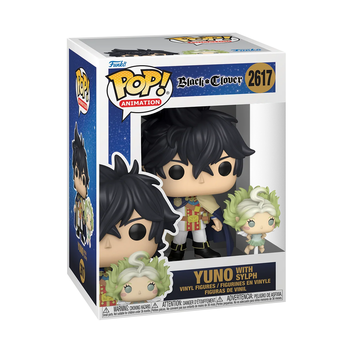 Funko Pop! Anime: Black Clover - Asta #2616 / Yuno #2617 / Dante #2618 / Nacht #2619 *PREORDER*