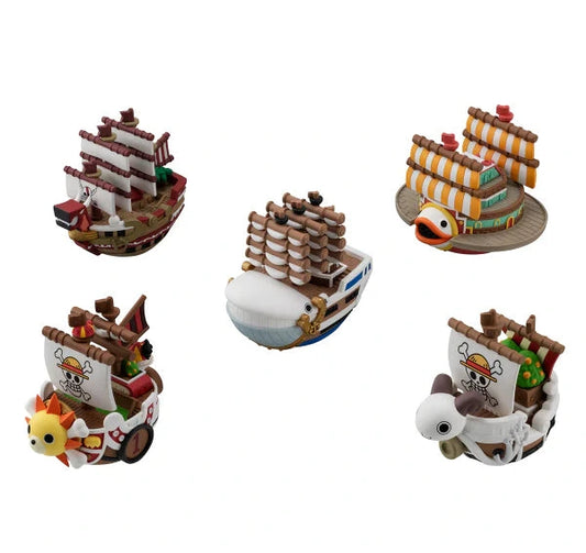 Bandai: Yuracolle - One Piece Grandline Ships Collection Box Full Set