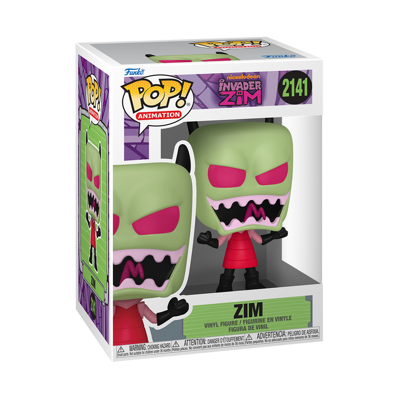 Funko Pop! Animation: Invader Zim - Gir (Dog Disguise) / Zim (Laughing)