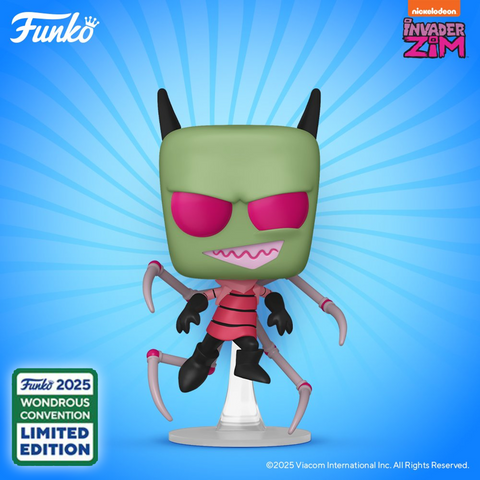 Funko Pop! Animation: Invader Zim - Zim (with PAK Legs) #1881 [2025 Wondrous Convention Exclusive]