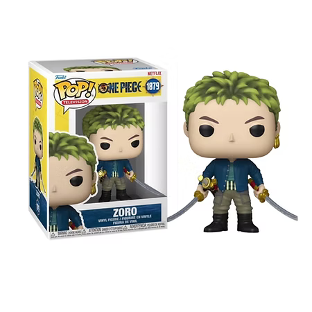 Funko Pop! Television: One Piece (Live Action) - Monkey D. Luffy / Zoro / Nami / Sanji / Usopp / Tony Tony Chopper (Flocked)
