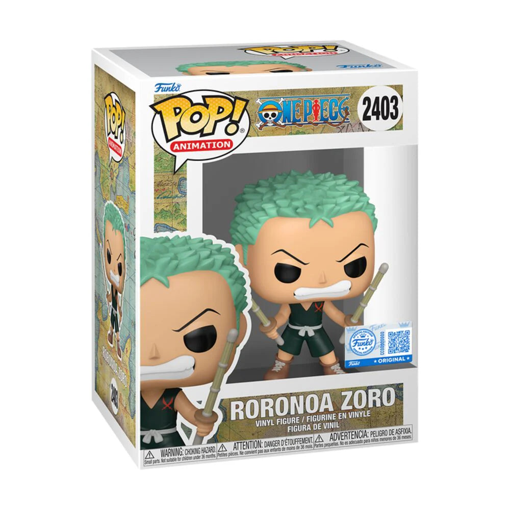 Funko Pop! Anime: One Piece - Saul / Oars / Demonio Fleur / Zoro (Dressrosa) / Zoro (Kid) / Momonosuke *PREORDER*