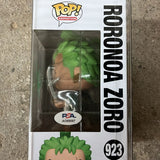Funko Pop! Anime: One Piece - Roronoa Zoro #923 SIGNED BY MACKENYU