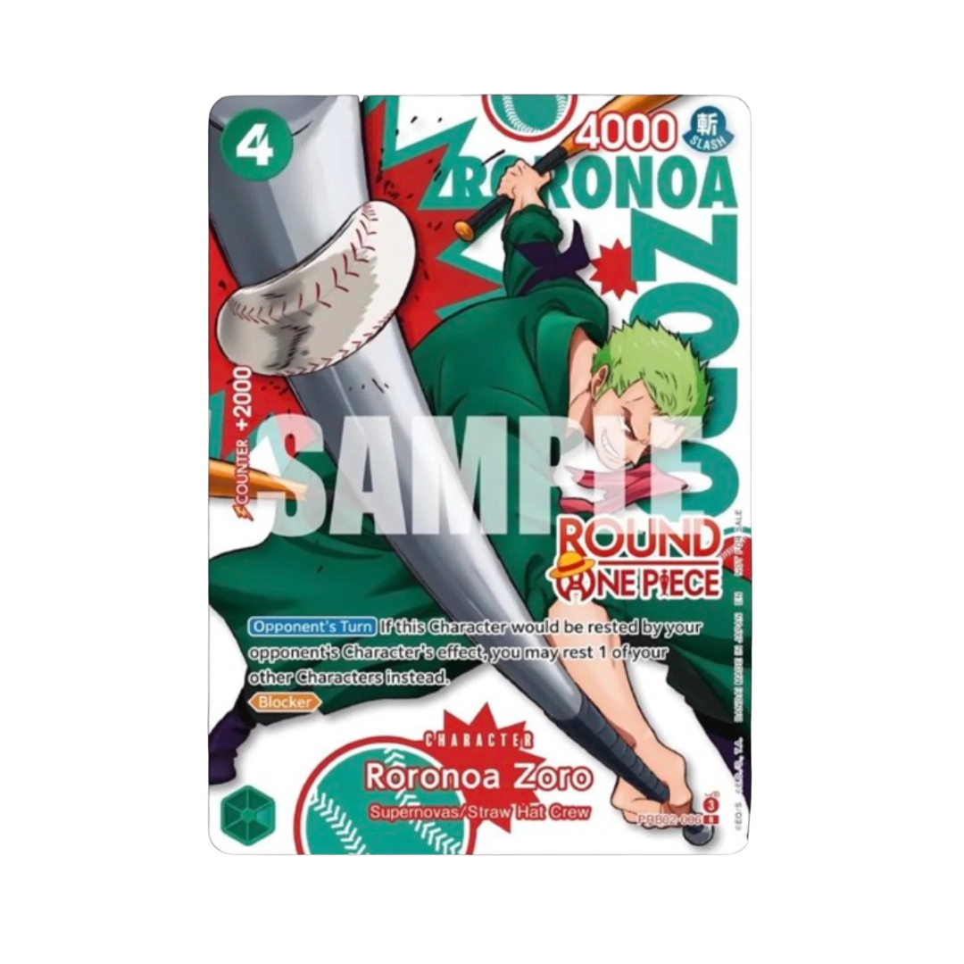 One Piece TCG: Round 1 Promos (English) - Monkey D. Luffy / Roronoa Zoro / Nami / Franky / Usopp / Tony Tony Chopper / Sanji / Nico Robin / Brook / Jinbe
