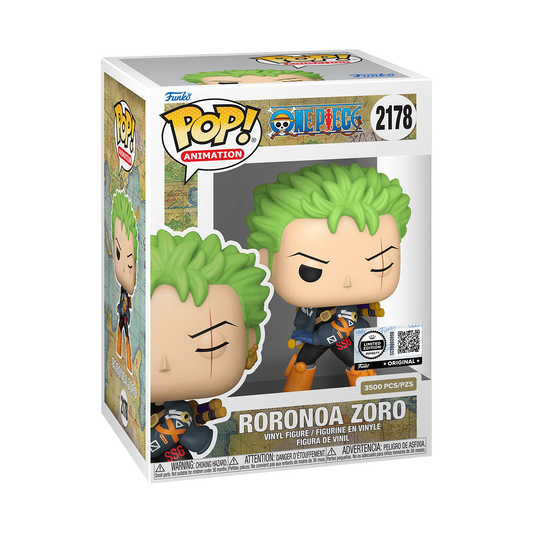 Funko Pop! Anime: One Piece - Roronoa Zoro #2178 [Funko Royalty Limited Edition - 3,500pcs] *PREORDER*