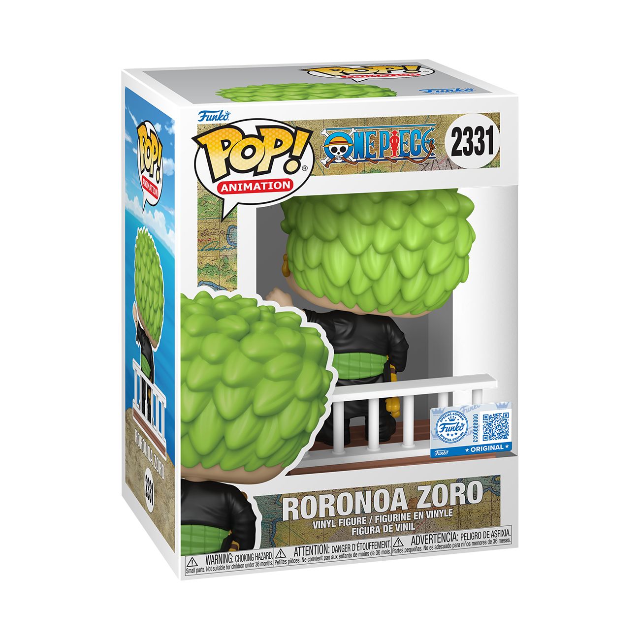 Funko Pop! Anime: One Piece (Straw Hat Pirates) - Luffy / Nami / Chopper (Flocked) / Sanji / Zoro / Usopp *PREORDER*