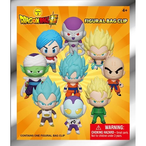 Dragon Ball Super Series 2 3D Foam Bag Clip Series 2