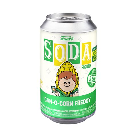 Funko Pop! Soda - Can-O-Corn Freddy [2024 SDCC / Shared Convention Exclusive]