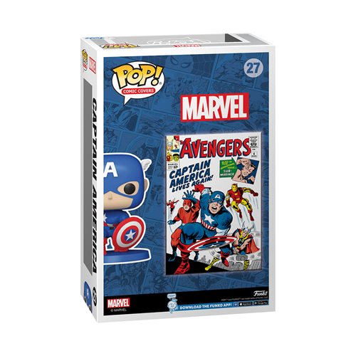 FUNKO POP! MARVEL THE AVENGERS #4 (1963) Captain America #27 Comic