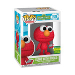 Funko Pop! Sesame Street - Elmo with Rocco #1526 [2024 SDCC / Shared Convention Exclusive]