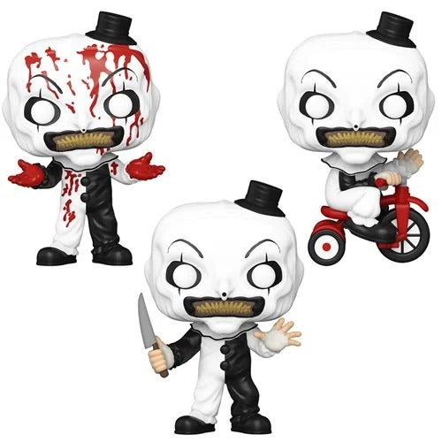 Funko Pop! Movies: Terrifier - Art The Clown / with Bike / Bloody