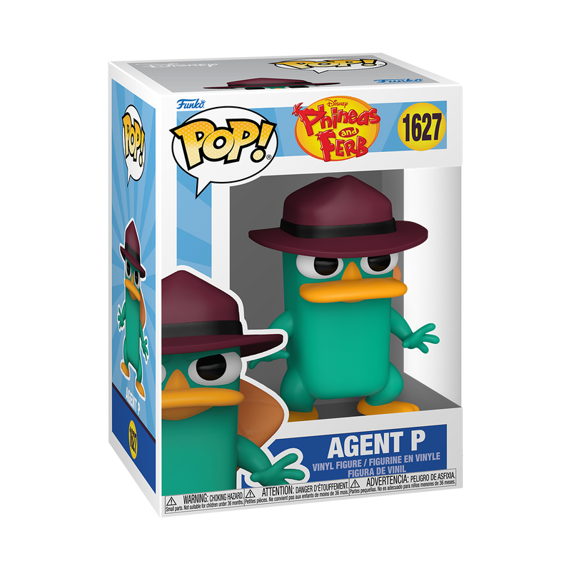 Funko Pop! Animation: Phineas & Ferb - Agent P / Phineas / Ferb