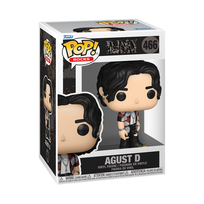 Funko Pop! Rocks: BTS (Solos) - RM / Jin / Agust D / J-Hope / Jimin / Jung Kook / V