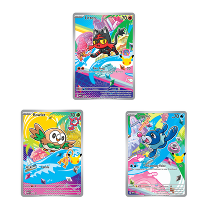Pokemon TCG - First Partners Single Cards / 3pc Set